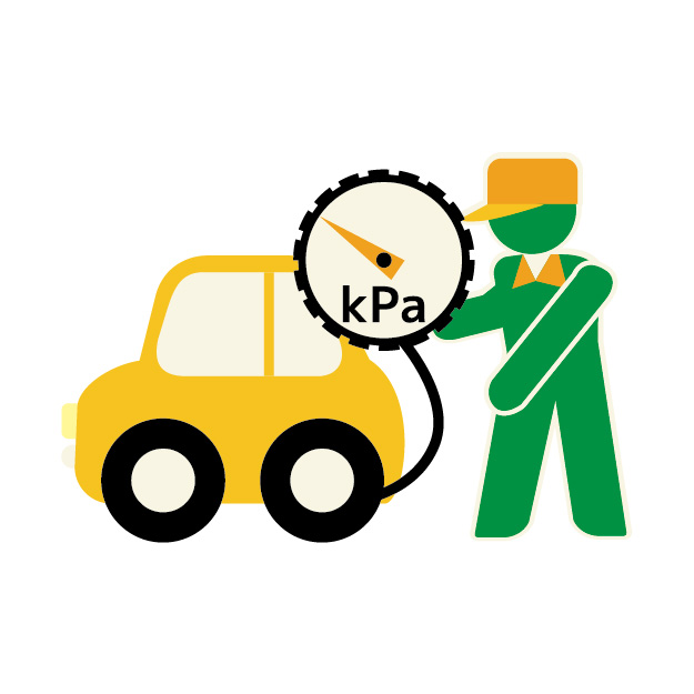 ワゴンR：タイヤ空気圧の調整で出来る燃費対策