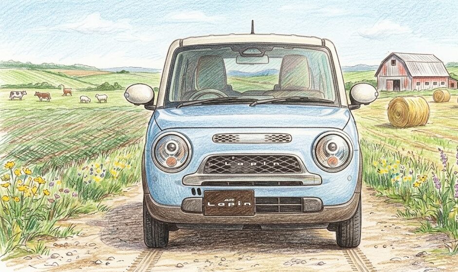 ラパンLCはダサい：グリルが豚の鼻に見えるという口コミ