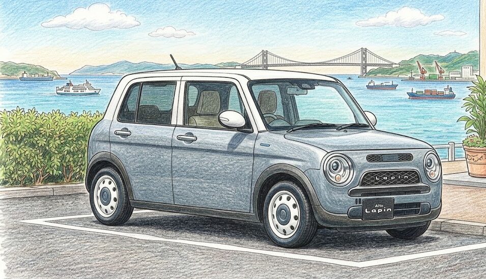 ラパンが普通車という勘違いを生む外観