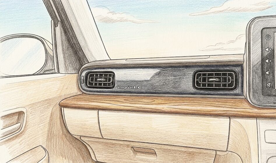 ラパンを普通車と勘違いさせる内装美