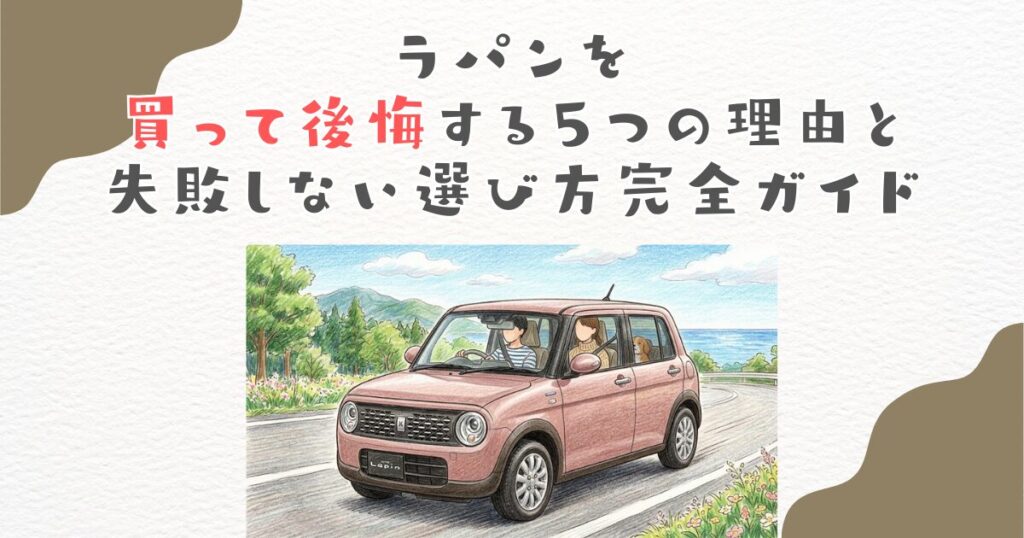 ラパンを買って後悔する５つの理由と失敗しない選び方完全ガイド