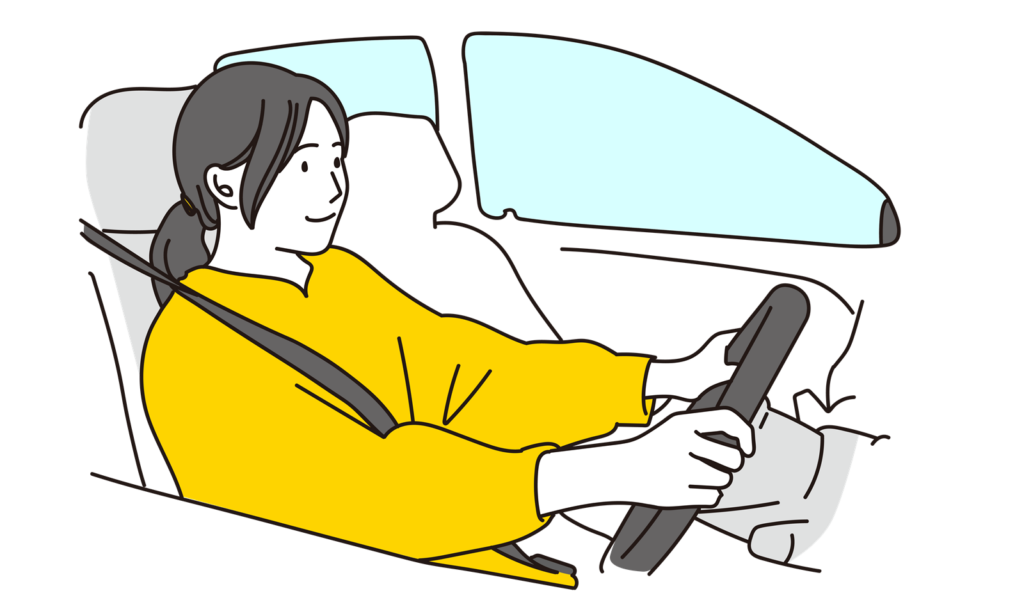 ワゴンR：疲れない正しいドライビングポジション