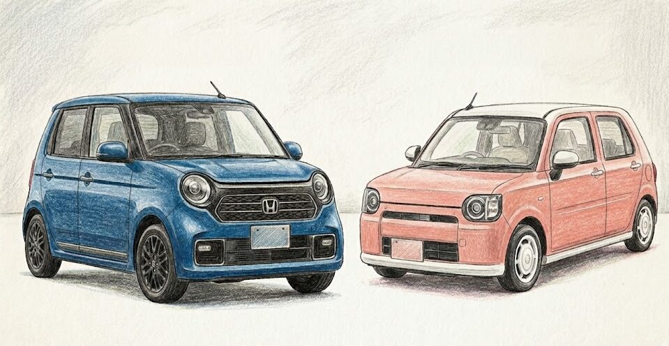 ラパンで疲れる：競合車とラパンの乗り心地比較