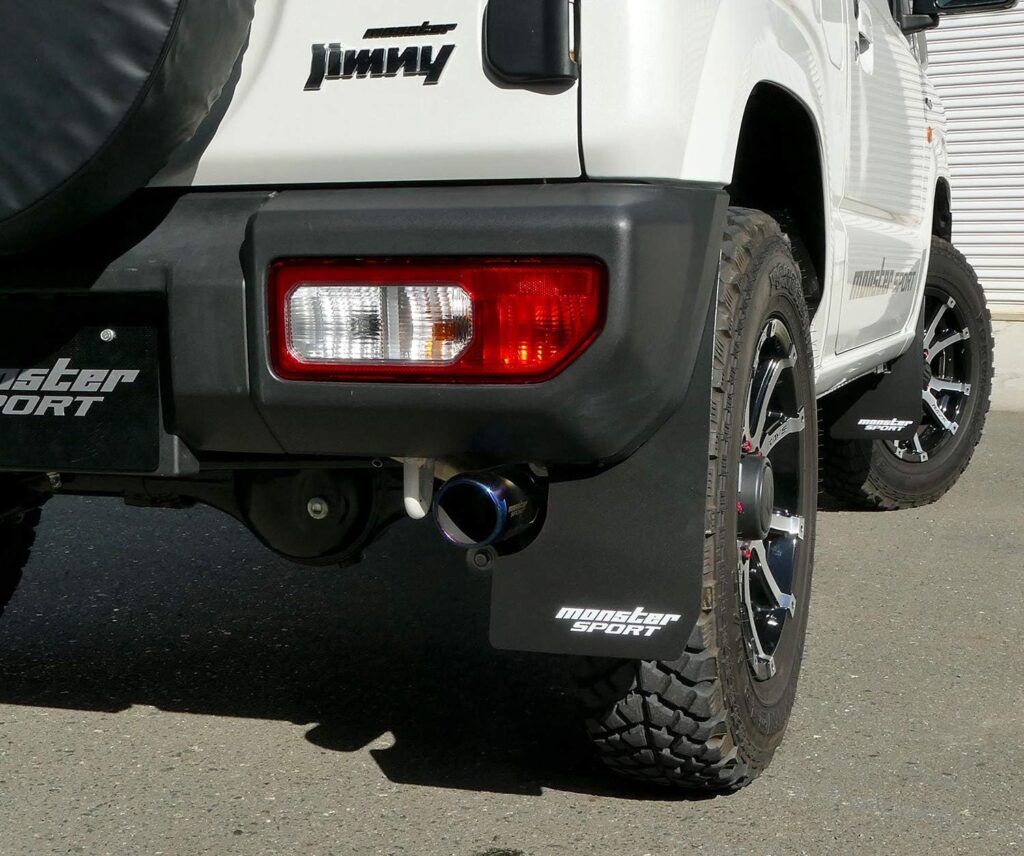 MONSTER SPORT マッドフラップセット ブラック ジムニー[JB64W] 787500-5500MK