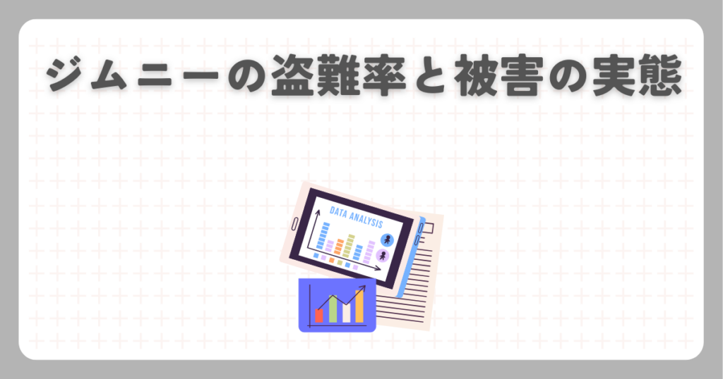 ジムニーの盗難率と被害の実態