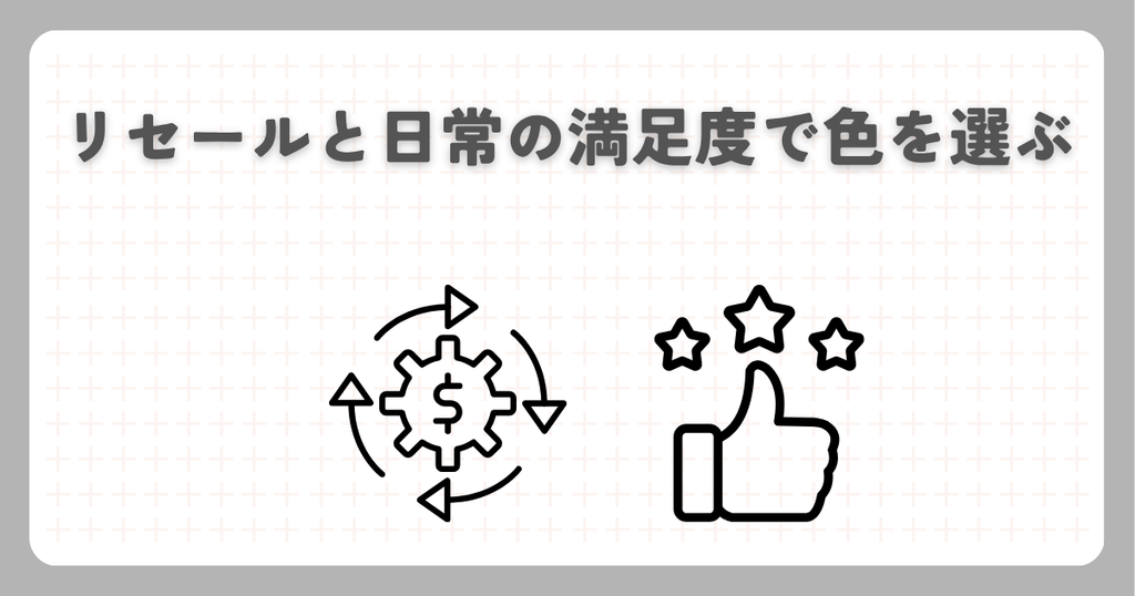 N-BOX：リセールと日常の満足度で色を選ぶ
