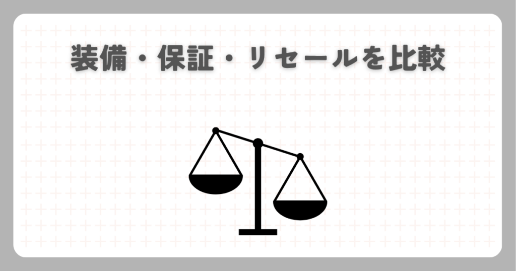 N-BOX：装備・保証・リセールを比較